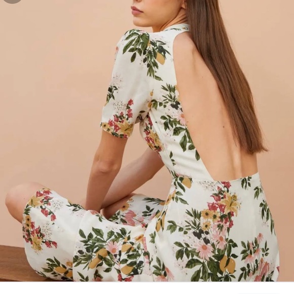 REFORMATION DUSK DRESS SIZE 10 NWT - Picture 2 of 9